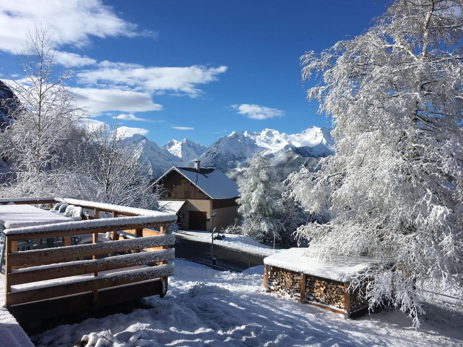 Chalet Rouge Ou Blanc Villard-Reculas 外观 照片
