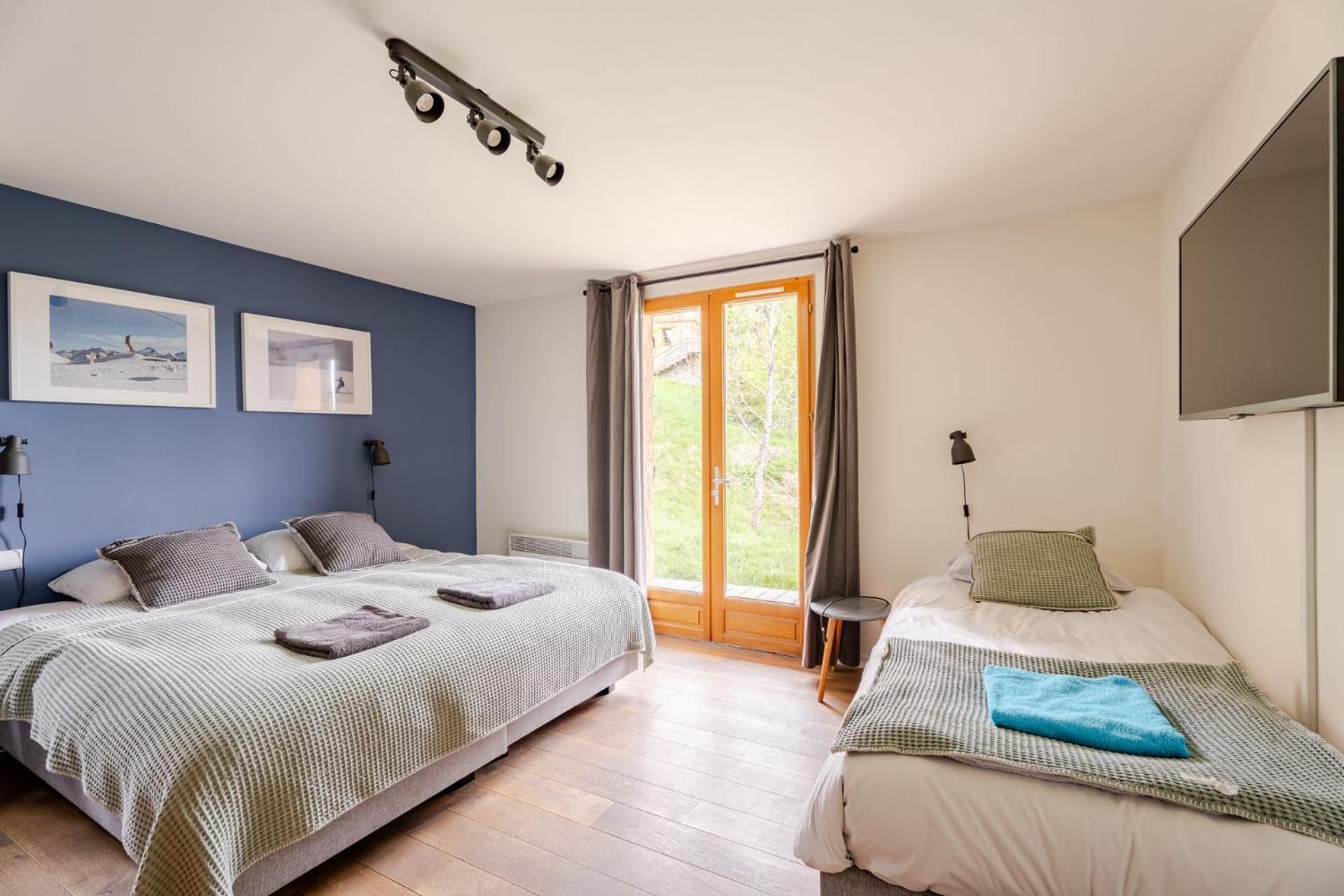 Chalet Rouge Ou Blanc Villard-Reculas 外观 照片