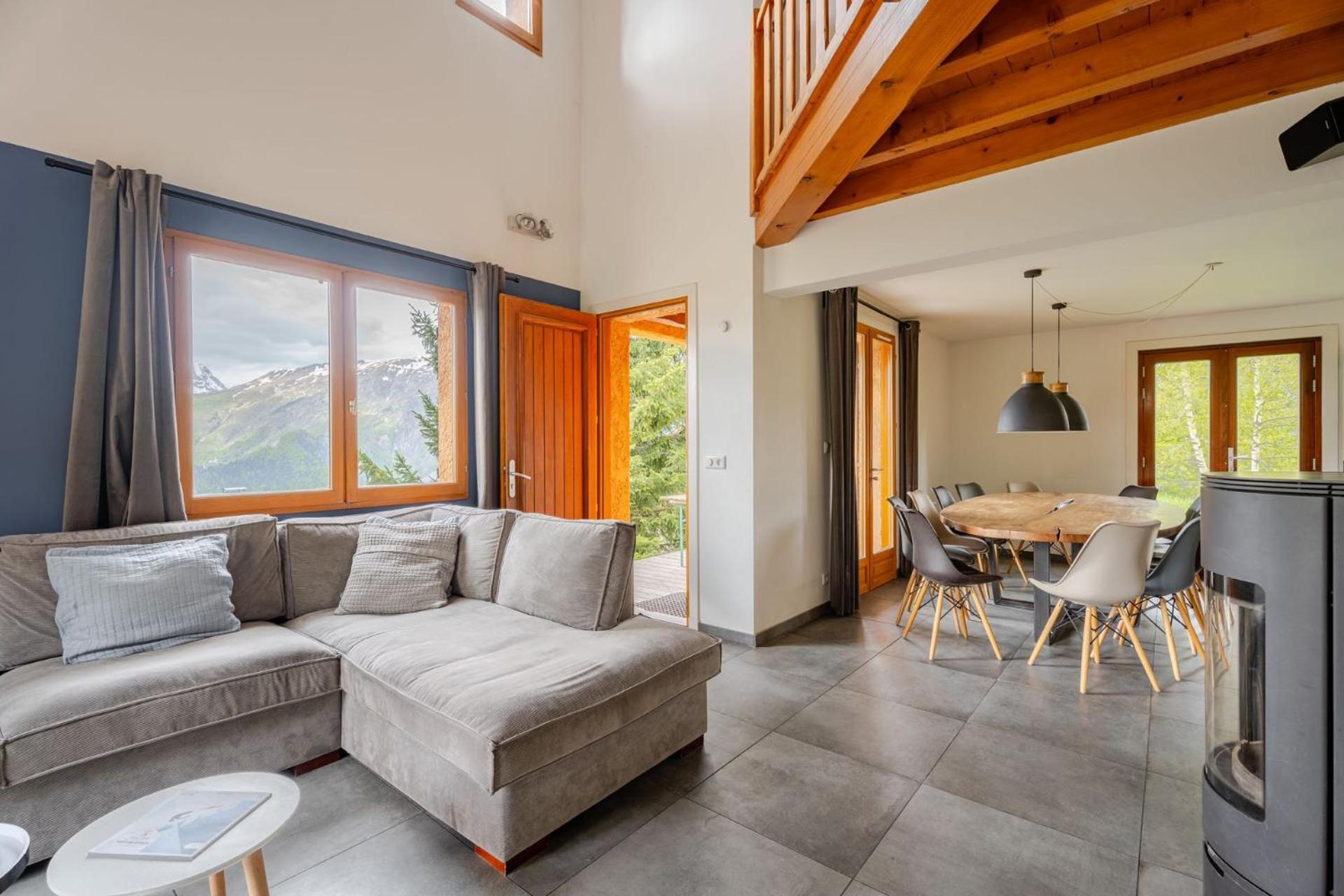 Chalet Rouge Ou Blanc Villard-Reculas 外观 照片