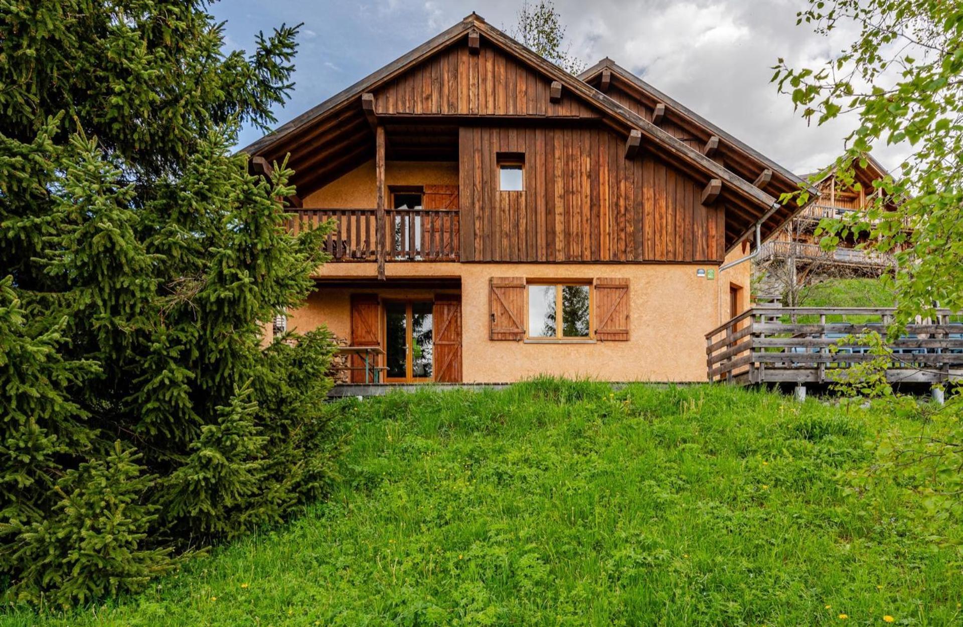 Chalet Rouge Ou Blanc Villard-Reculas 外观 照片